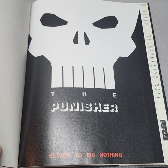 The Punisher RETURN TO BIG NOTHING hardcover trade paperback Marvel Epic - Picture 6 of 10